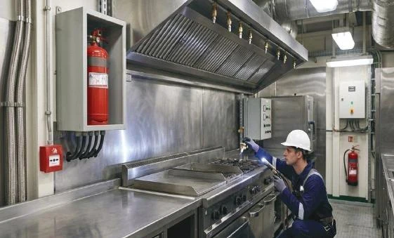 Galley wet chemical systems